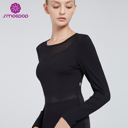 【100元任选4件】水沐伊朵瑜伽长袖5279有胸垫（清仓产品，收货7天内支持调换、不退款） 商品图2