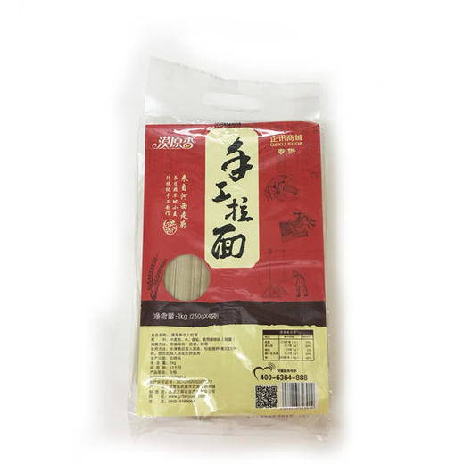 珠江农产品嘉年华丨漠原香纯手工拉面 250g*4袋/包 商品图3