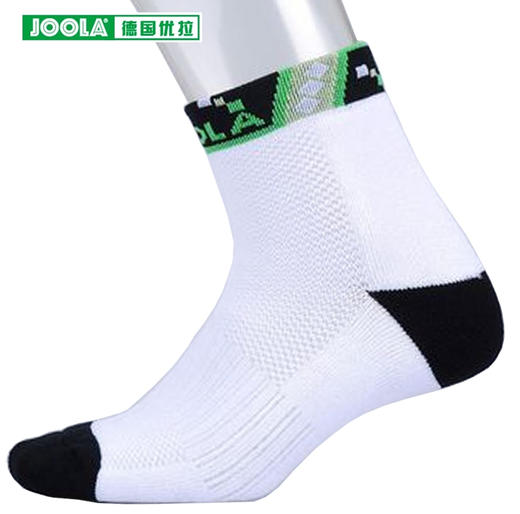 JOOLA优拉尤拉902乒乓球运动袜907男女款921加厚棉羽毛运动袜正品 商品图3