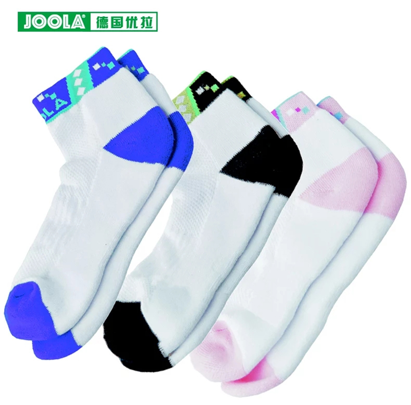 JOOLA优拉尤拉902乒乓球运动袜907男女款921加厚棉羽毛运动袜正品
