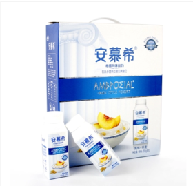 【百汇到家】伊利安慕希风味酸奶黄桃+燕麦200g