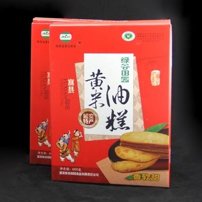 富县特产绿谷田园牌黄米油糕正宗农家软油糕 商品图1
