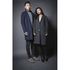 BLEND by purée #HOMME-1 羊毛绒混纺男女同款简约单排扣落肩大衣 商品缩略图9