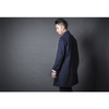 BLEND by purée #HOMME-1 羊毛绒混纺男女同款简约单排扣落肩大衣 商品缩略图11