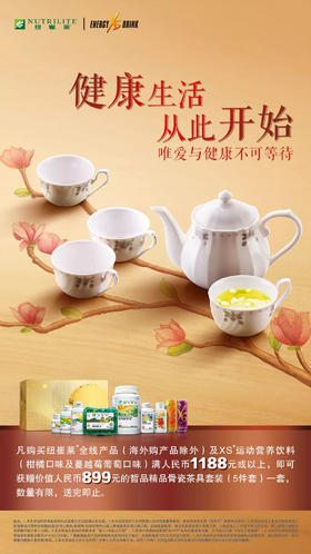 哲品骨瓷茶具套装（5件套）