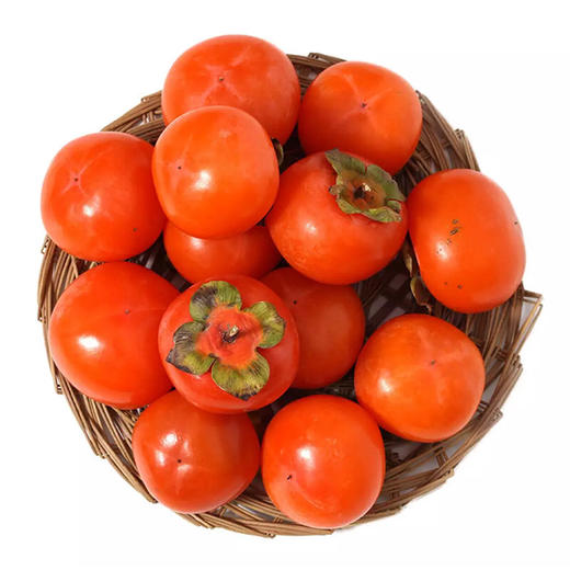 陕西临潼火晶柿子小柿子新鲜软柿子薄皮甜柿子精品4斤装包邮