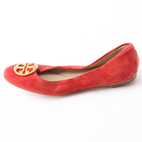 tory burch 5码经典平底芭蕾舞蹈圆头休闲单鞋女c46