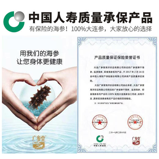 【即食海参】广参堂-福参九九 81头海参  带您体验大连海参的营养之道 商品图3