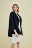秋冬 女装侧开叉羊绒呢大衣  SJF16W503N 商品缩略图1