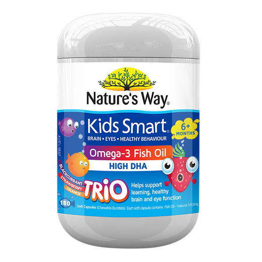 澳洲Nature’s way佳思敏儿童DHA深海鱼油 -180粒 商品图0