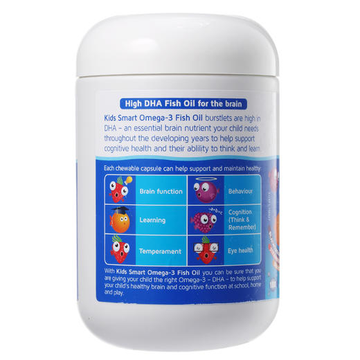 澳洲Nature’s way佳思敏儿童DHA深海鱼油 -180粒 商品图2