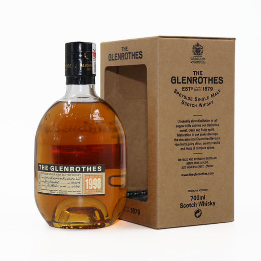 70cl格兰路思1998年斯贝塞单威士忌