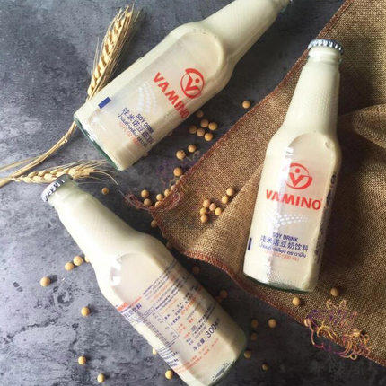 泰国vamino哇米诺原味豆奶300ml/瓶