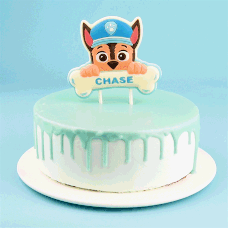 【幸福西饼】正版汪汪队立大功之阿奇~儿童专款蛋糕 中国国际儿童电影
