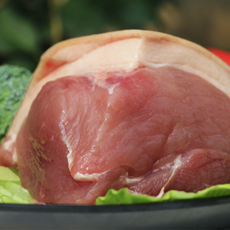 五谷喂养 安心猪肉 肉质醇香后臀肉 500g 猪后尖 买就送调料包