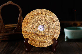 桃木罗盘，六寸综合盘