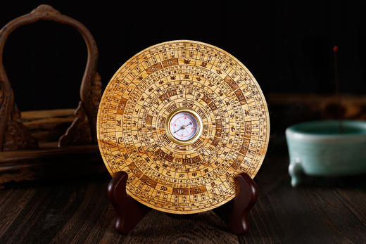 桃木罗盘，六寸综合盘 商品图0