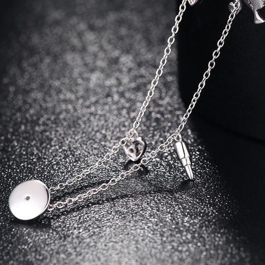 时光一百故事系列 s925银美妙光钻项链