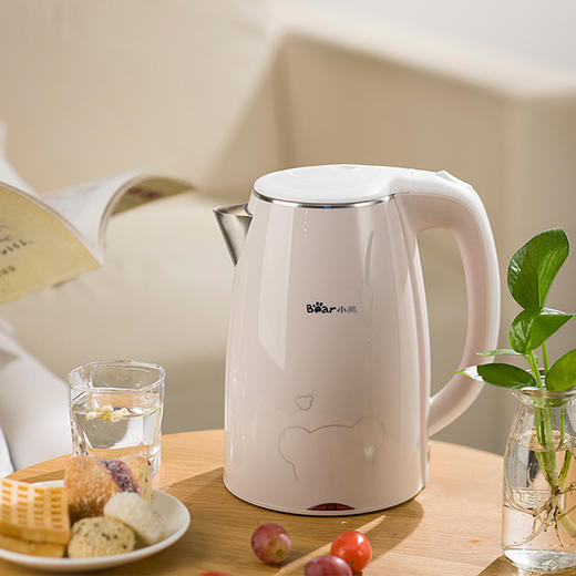 Bear小熊自动断电家用不锈钢保温电热水壶  ZDH-P17H1 商品图3