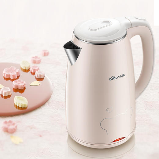 Bear小熊自动断电家用不锈钢保温电热水壶  ZDH-P17H1 商品图0