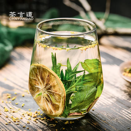 茶言道 薄荷清新茶 提神醒脑清新口气120g*12包/盒