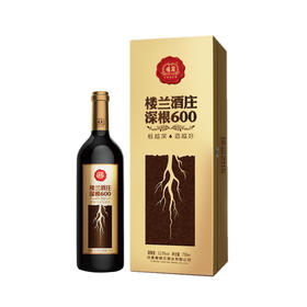 楼兰酒庄 深根600 干红葡萄酒 12.5%vol  750ml/瓶