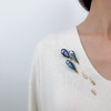 北京仓｜Vlum-Gouttes-皇家蓝 胸针［法国设计师］ 商品缩略图2