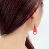 北京仓｜Vlum-Gouttes-双色莓红 耳环［法国设计师］ 商品缩略图2