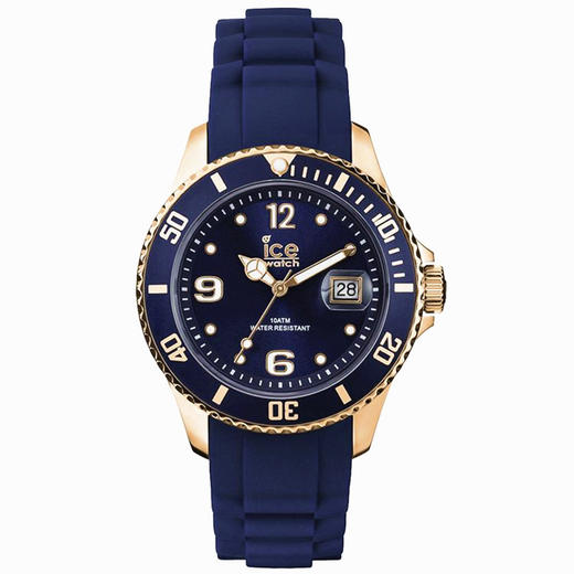 ice watch 深紫蓝色中性石英手表 is.dar.u.s.13 特价75折