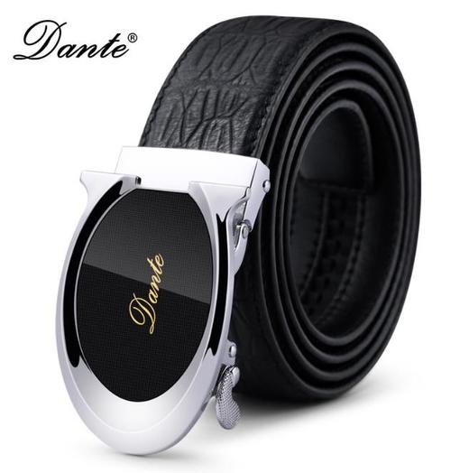 皮带男丹迪皮带男士自动扣商务休闲头层牛皮腰带男式裤带