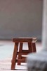 红桥红  精品 缅甸花梨（大果紫檀） 复古【45弧形 小长板凳】 商品缩略图2