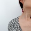 北京仓｜Vlum-Gouttes-双色黑加仑紫 耳线［法国设计师］ 商品缩略图1
