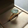 高冰种翡翠莲蓬戒指18k黄金镶嵌 商品缩略图4