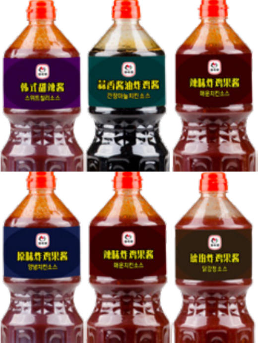 韩味乐韩式炸鸡果酱炸鸡酱2.3Kg 商品图6