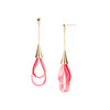 北京仓｜Vlum-Gouttes-双色莓红 耳环［法国设计师］ 商品缩略图1