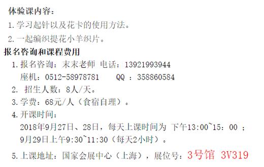 SK280编织机线下体验课 9月27日、28日 、29日上海国家会展中心 商品图1