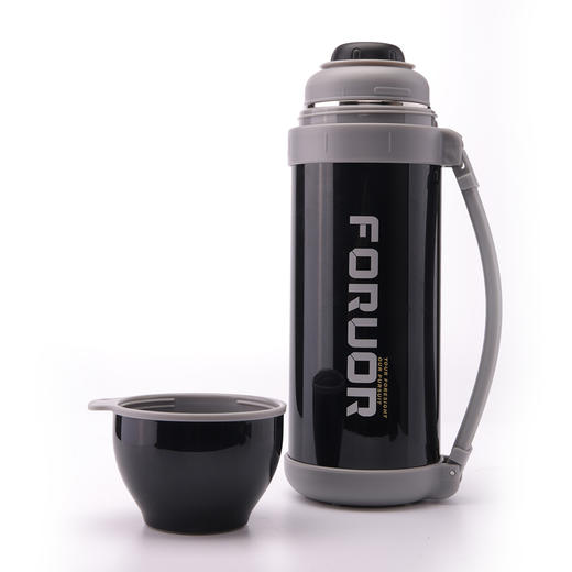 FU-EB010 FU黑金不锈钢真空旅行壶 商品图3