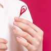 北京仓｜Vlum-Gouttes-樱桃红 胸针［法国设计师］ 商品缩略图0