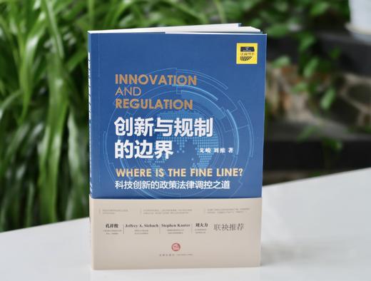 新书推荐丨「创新与规制的边界——科技创新的政策法律调控之道 」• 跨界法律英才戈峻先生关于创新战略系统思考，AI智能时代，科技创新发展与政策平衡 商品图0