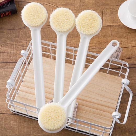 【春艺】日式长柄软毛洗澡刷 洗澡不求人 无死角搓背 清洁毛孔 去皮角质 -D仓 商品图1