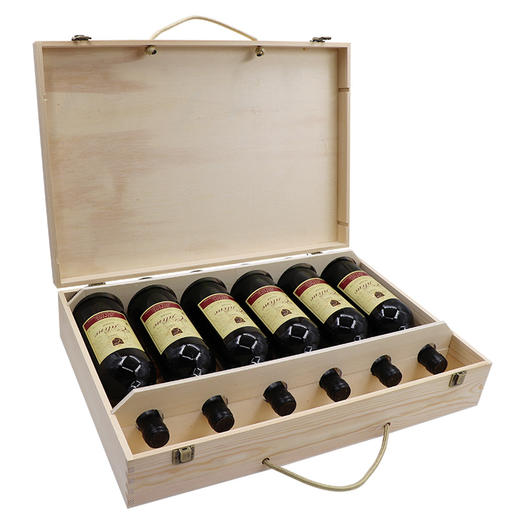 松之光6支装木箱酒仅做展示