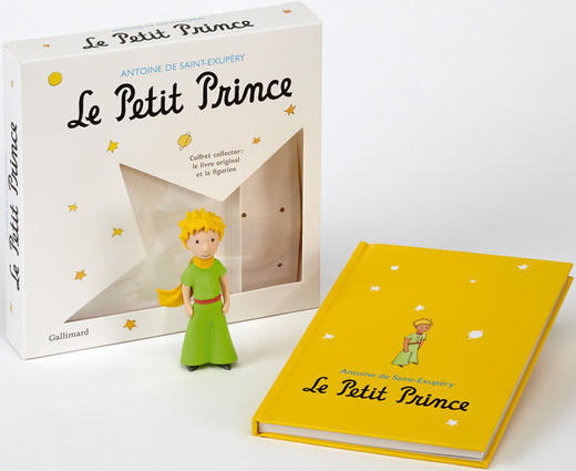 小王子原版礼盒 原版书+雕塑Coffret Le Petit Prince : Livre + figurine 商品图1