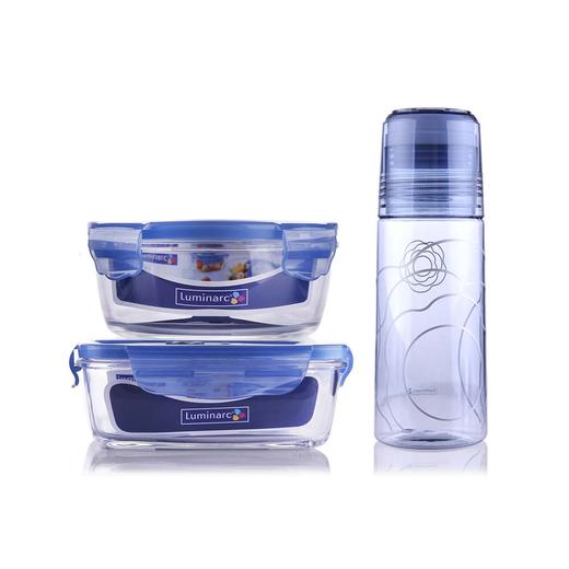 LC-S1304 凡尔赛礼盒装三件套（大方+中圆+随手杯） 商品图0