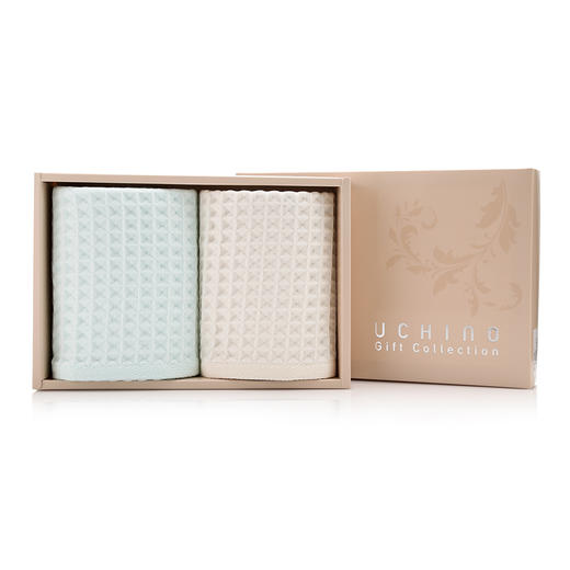 JD29259-N 焕彩华夫格方面巾礼盒 商品图1