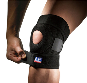 LP733运动护膝双弹簧支撑稳固防护护具