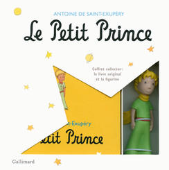 小王子原版礼盒 原版书+雕塑Coffret Le Petit Prince : Livre + figurine