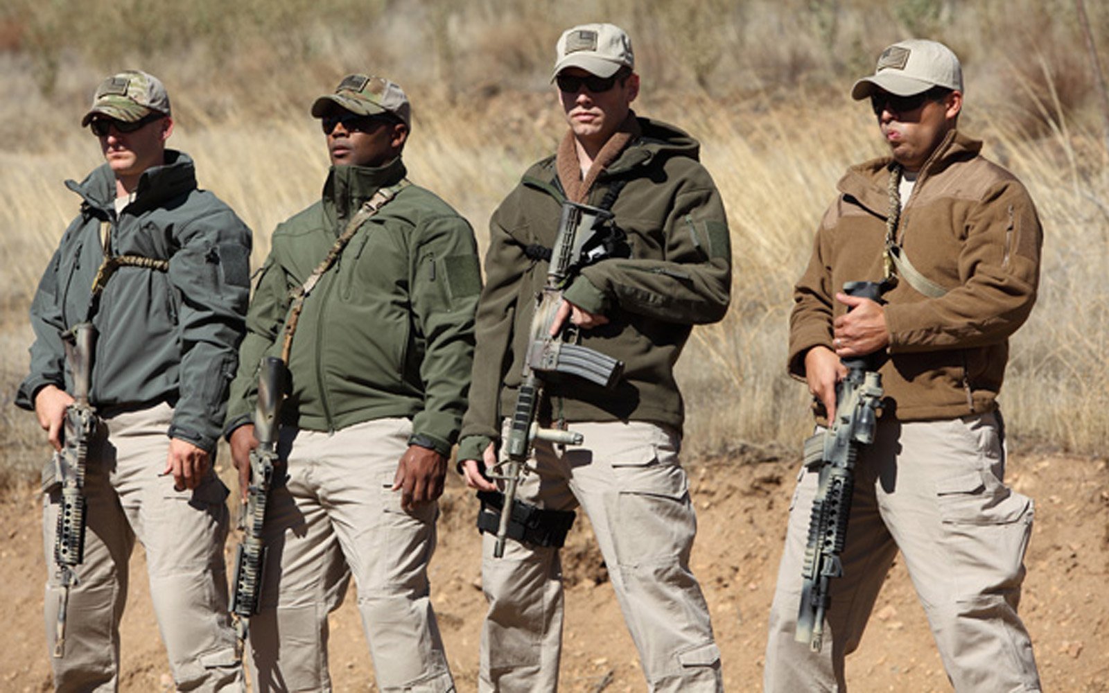 立领防风谍影特工战术夹克