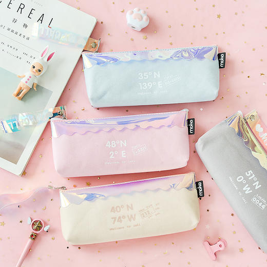 三年二班韩版简约笔袋男女高中生文具盒铅笔盒学生用文具袋铅笔袋