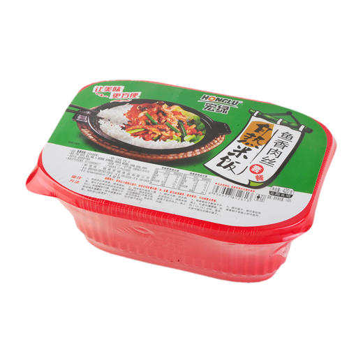 宏绿 自热米饭鱼香肉丝套餐 420g 商品图0