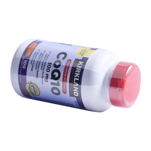 Kirkland Signature可兰 辅酶CoQ10 300mg 100粒美国代购，无中文标签，介意慎拍 商品图4